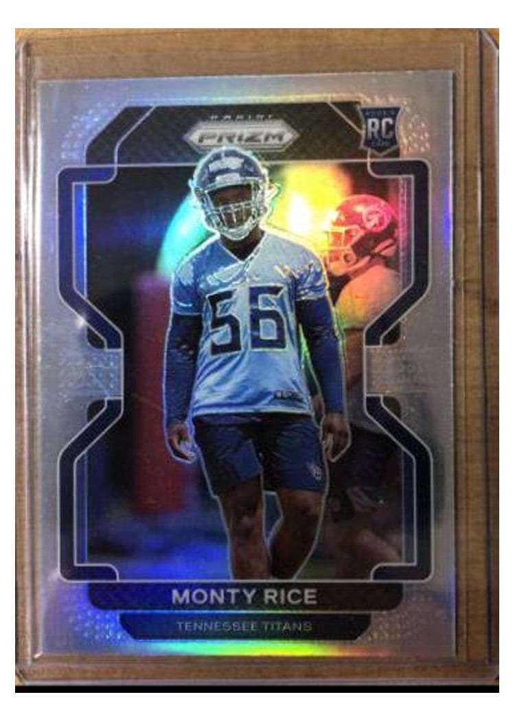 2021 Panini Prizm Base Set Monty Rice #420 card
