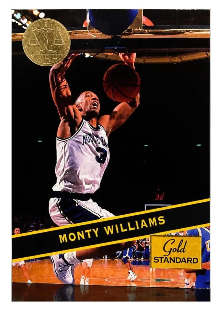 1994 Signature Rookies Gold Standard Monty Williams #23 card