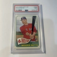 2014 Topps Heritage Mookie Betts #H558 card