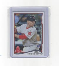 2014 Topps Update Mookie Betts Batting #US26 card