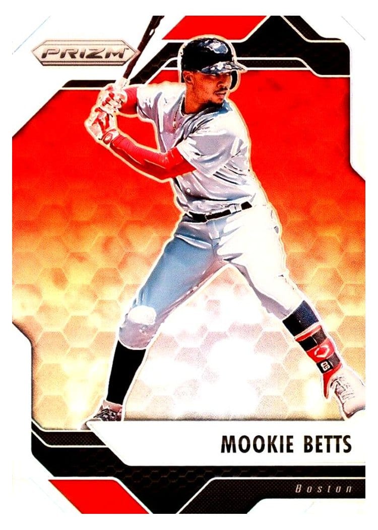2017 Panini Chronicles Prizm Mookie Betts #36 card