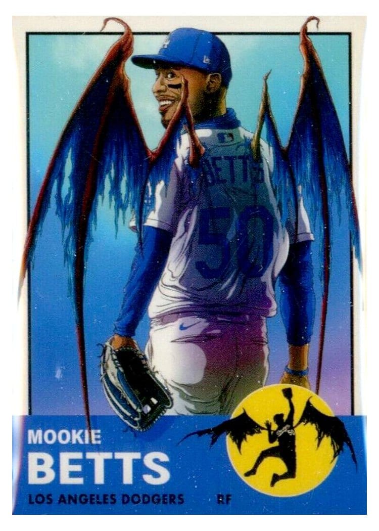 2021 Topps Project70 Base Set Mookie Betts #842 card