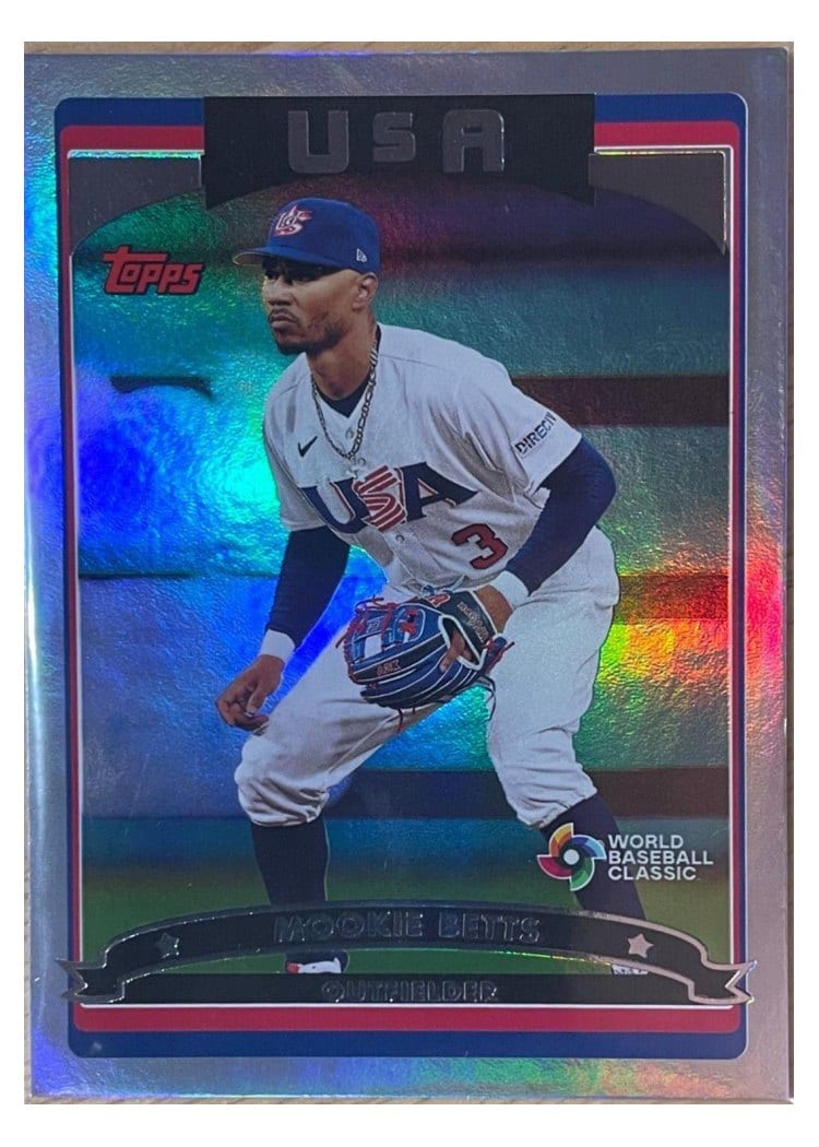 2023 Topps World Baseball Classic 2006 Topps Mookie Betts #2006-20 card