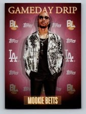 2024 Topps Big League Game Day Drip Mookie Betts #GD-9 card