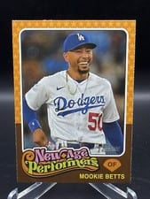 2024 Topps Heritage New Age Performers Mookie Betts #NAP-23 card