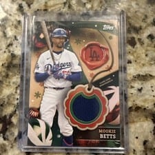 2024 Topps Holiday Relics Mookie Betts #RC-MB card