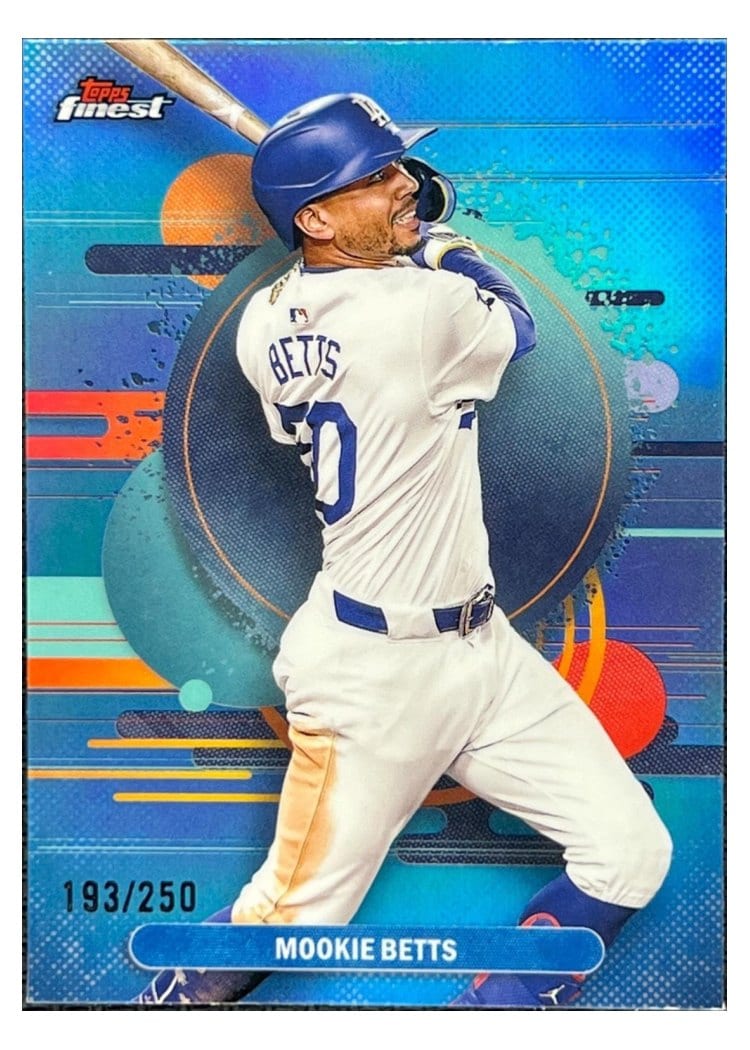 2025 Finest Base Set Mookie Betts #178 card