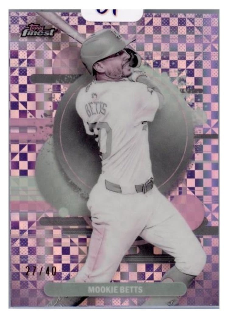 2025 Finest Base Set Mookie Betts #178 card
