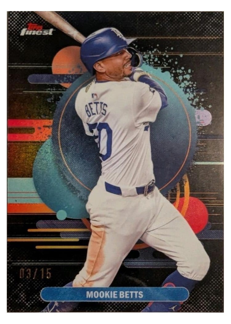 2025 Finest Base Set Mookie Betts #178 card