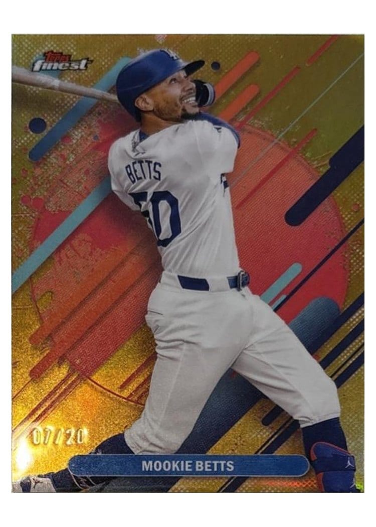 2025 Finest Base Set Mookie Betts #231 card