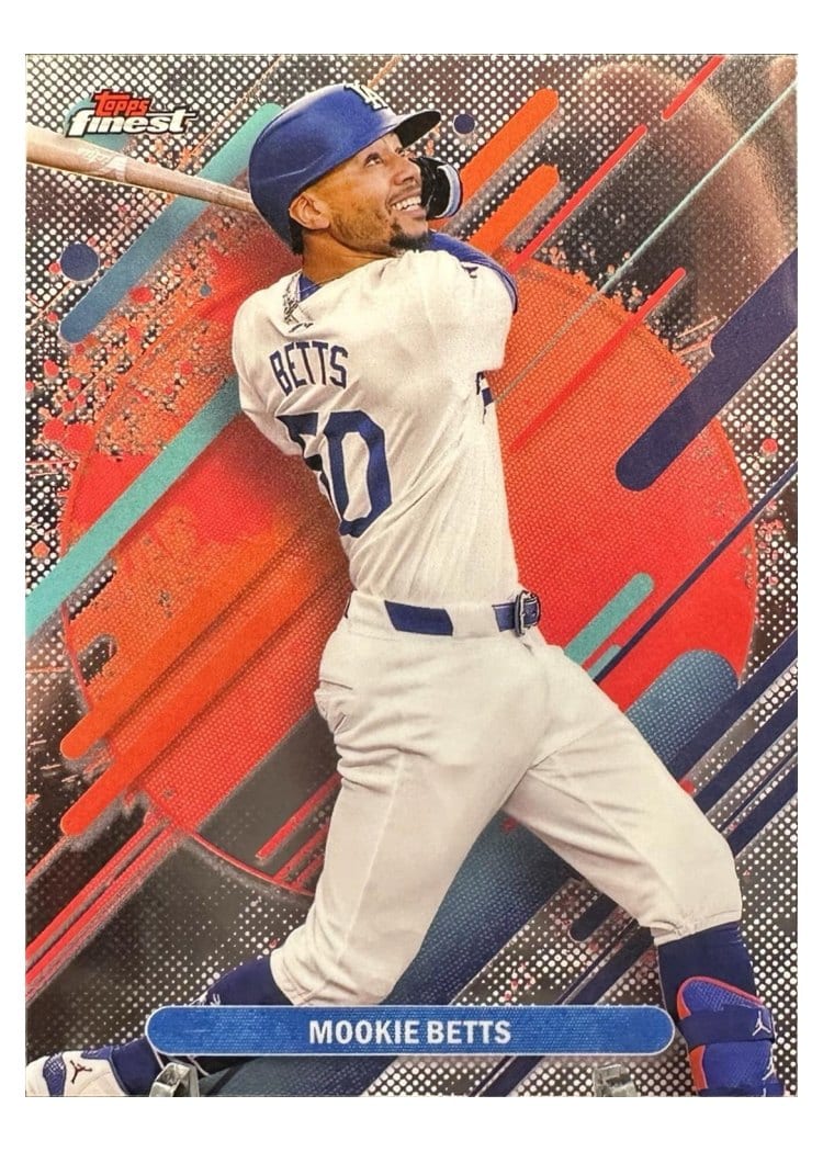 2025 Finest Base Set Mookie Betts #231 card