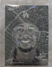 2025 Topps Chrome World Series at Night Mookie Betts #WSN-1 card
