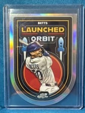 2025 Topps Cosmic Chrome Launched into Orbit Mookie Betts #LIO-47 card
