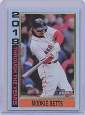 2025 Topps Heritage Through the Years Mookie Betts #TTY-22