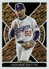 2025 Topps Update Topps Black Gold Mookie Betts #BG-21 card