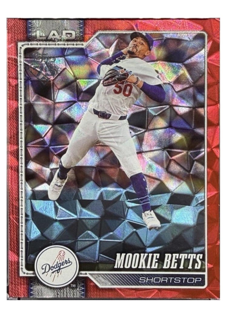 2026 Topps Mookie Betts Red Diamante #41 card