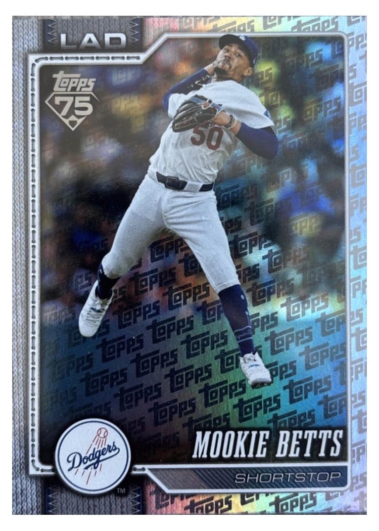 2026 Topps Mookie Betts 75 Years #41 card