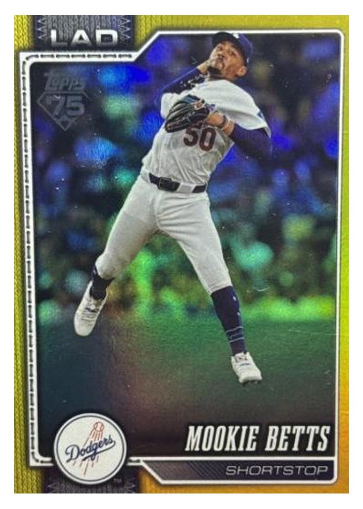 2026 Topps Mookie Betts #41 card