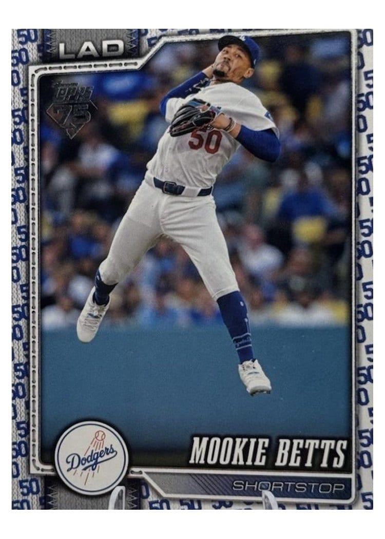 2026 Topps Mookie Betts #41 card
