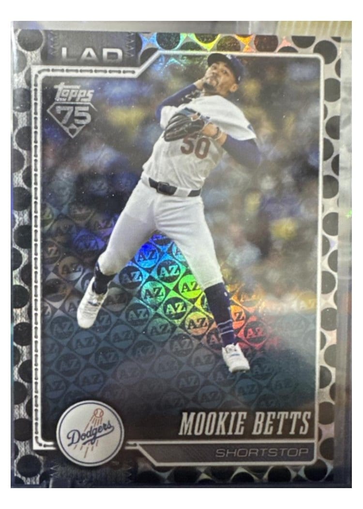 2026 Topps Mookie Betts #41 card