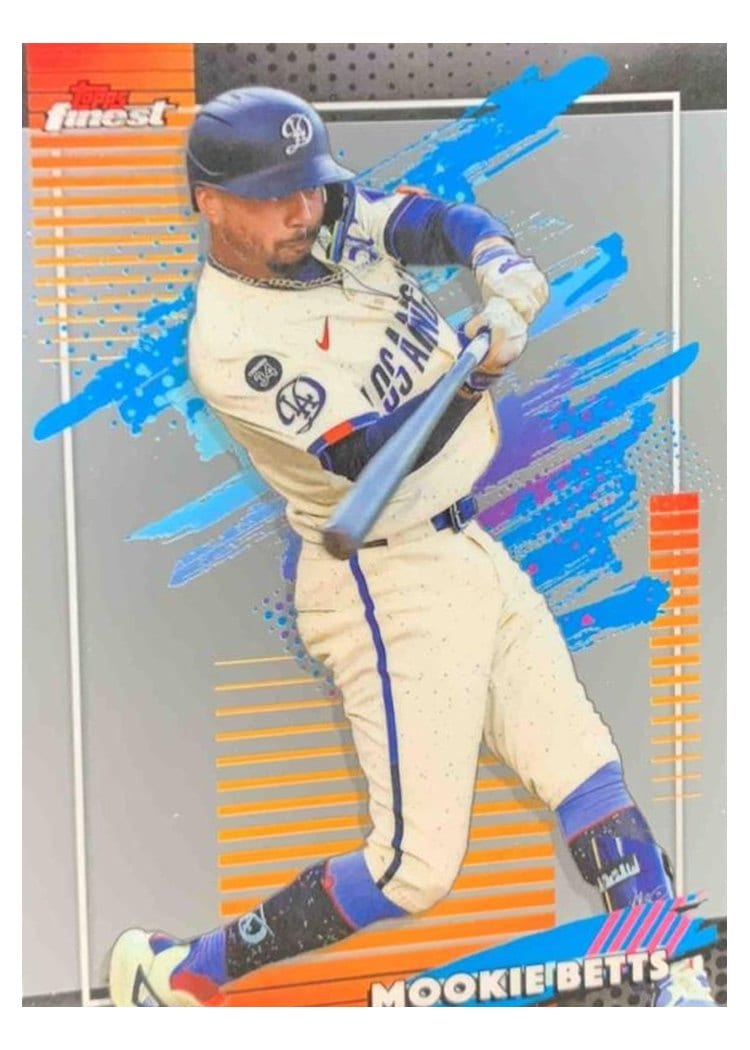 2026 Topps Finest Mookie Betts #129 card