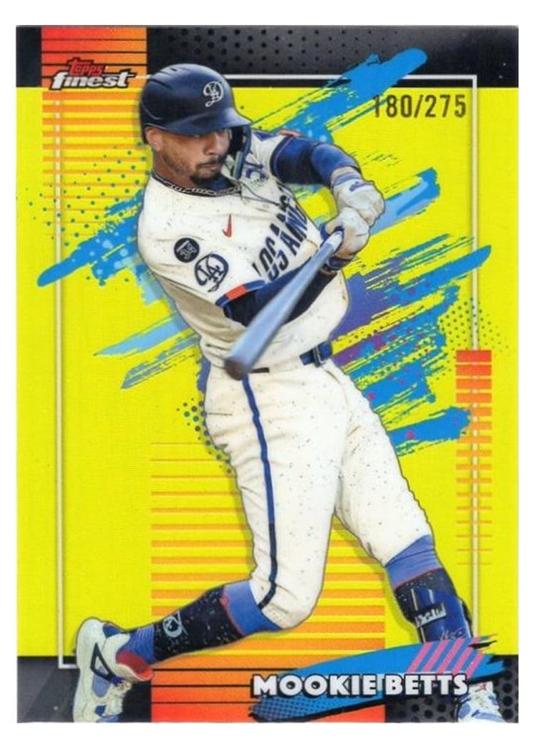 2026 Topps Finest Mookie Betts #129 card