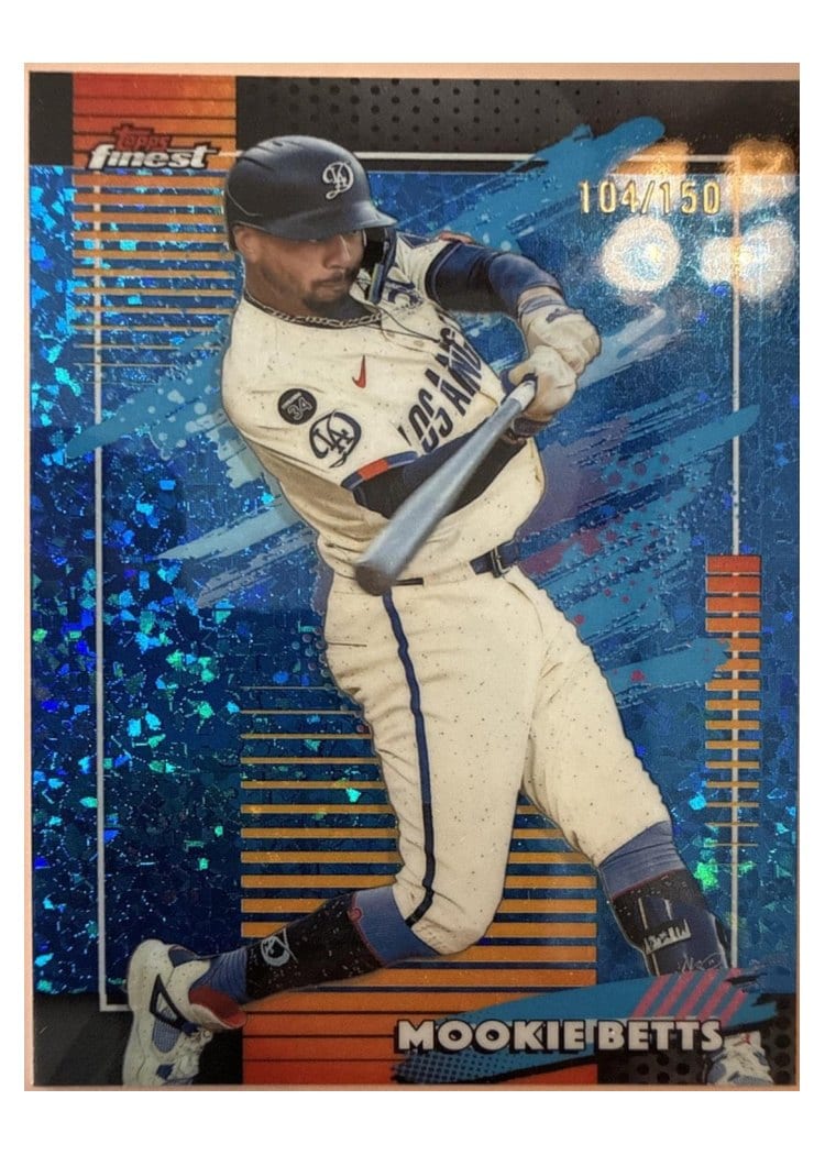 2026 Topps Finest Mookie Betts #129 card