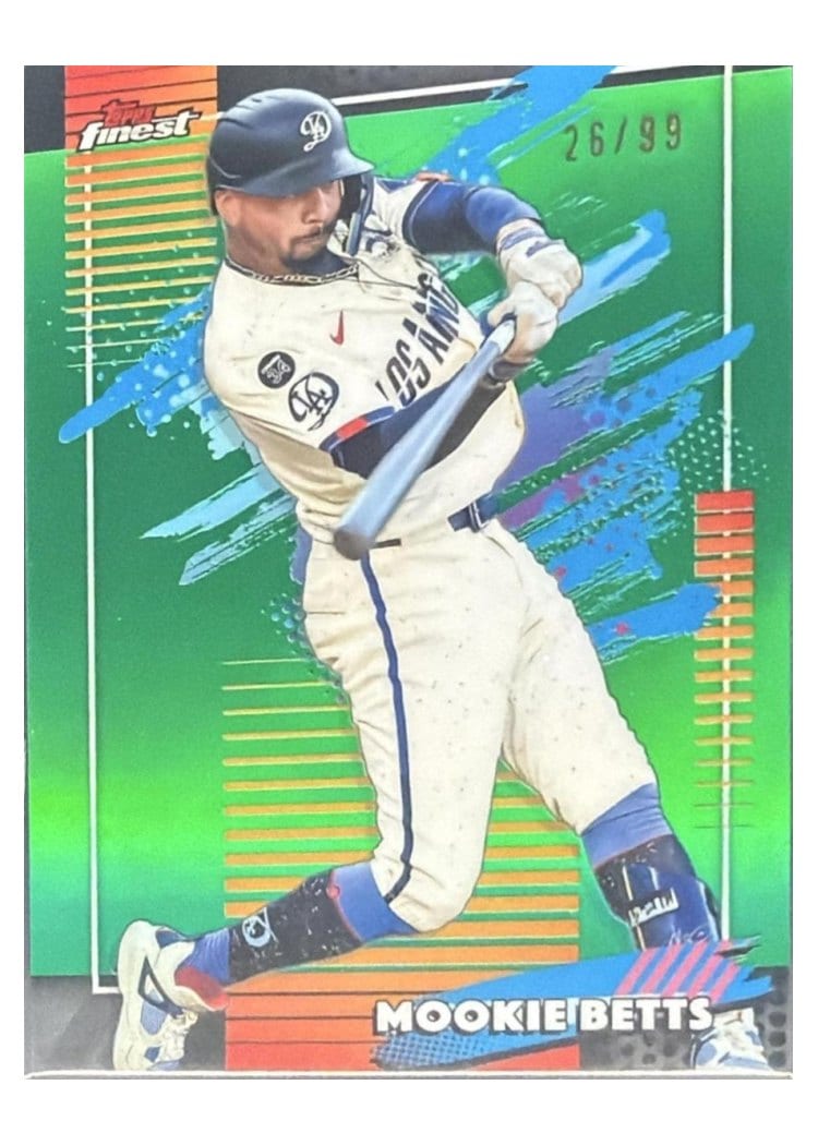 2026 Topps Finest Mookie Betts #129 card