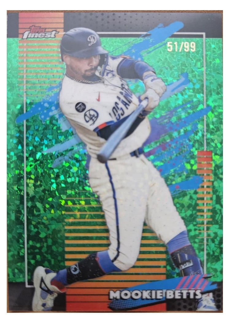 2026 Topps Finest Mookie Betts #129 card