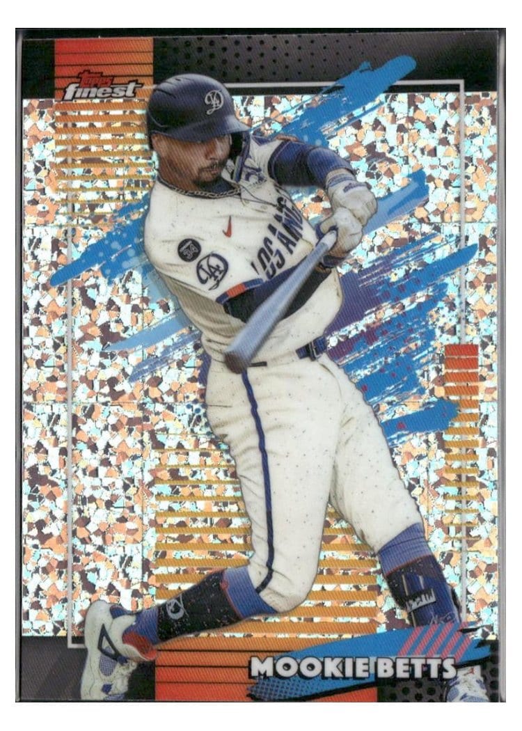 2026 Topps Finest Mookie Betts #129 card