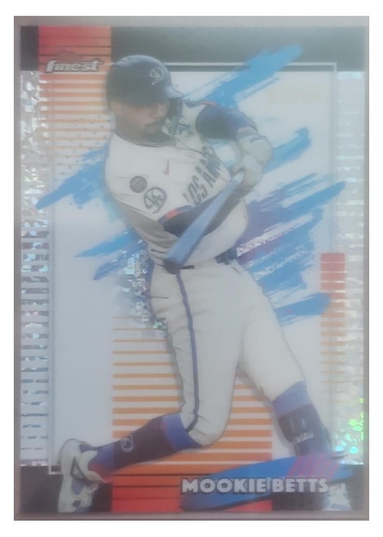 2026 Topps Finest Mookie Betts #129 card