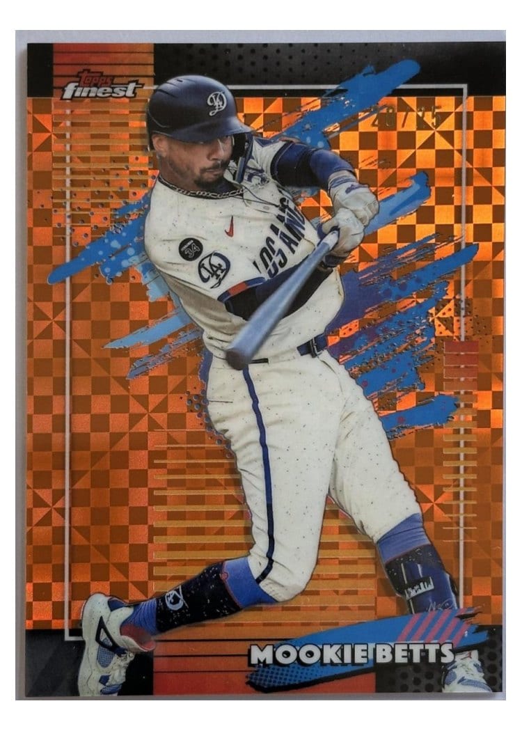 2026 Topps Finest Mookie Betts #129 card