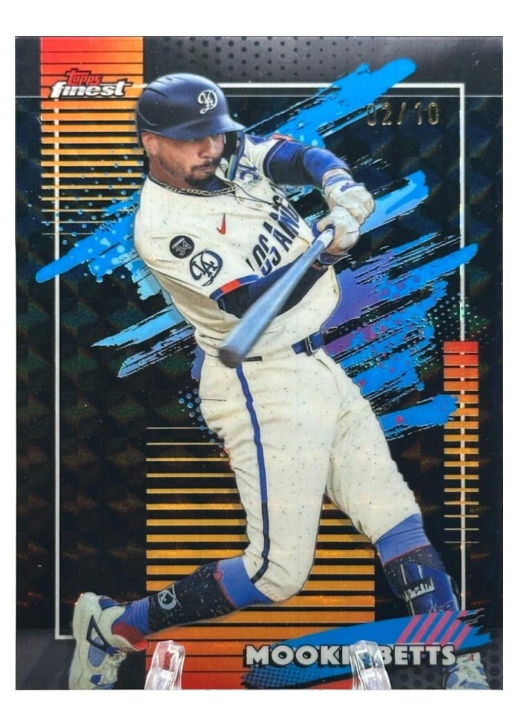 2026 Topps Finest Mookie Betts #129 card