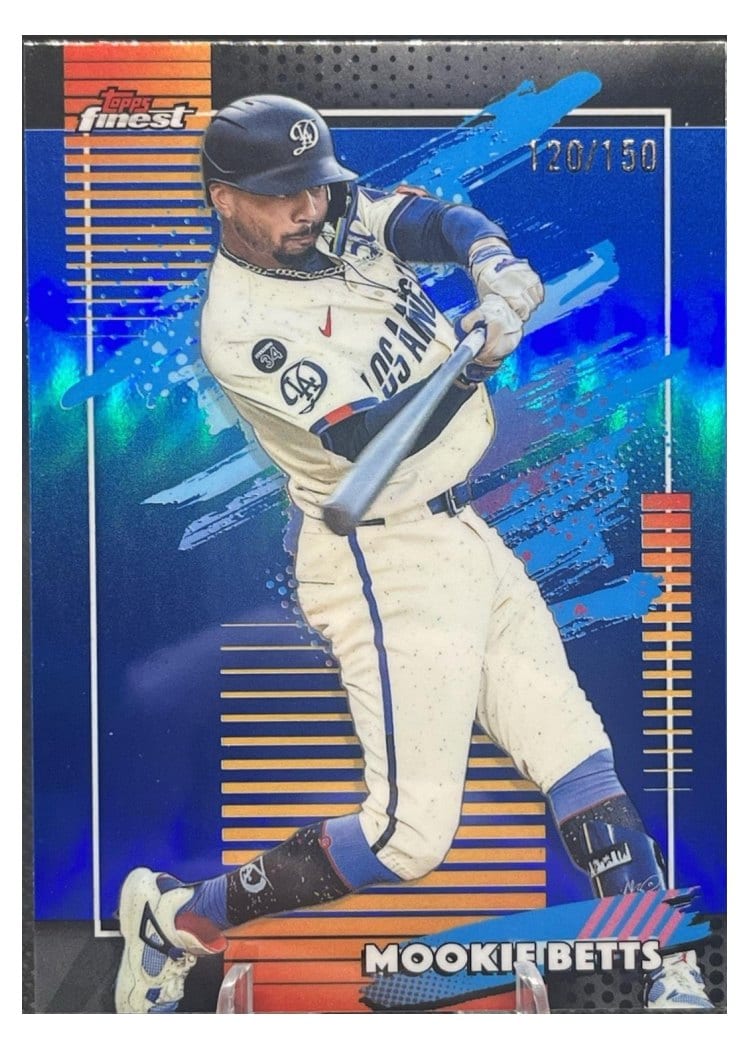 2026 Topps Finest Mookie Betts #129 card