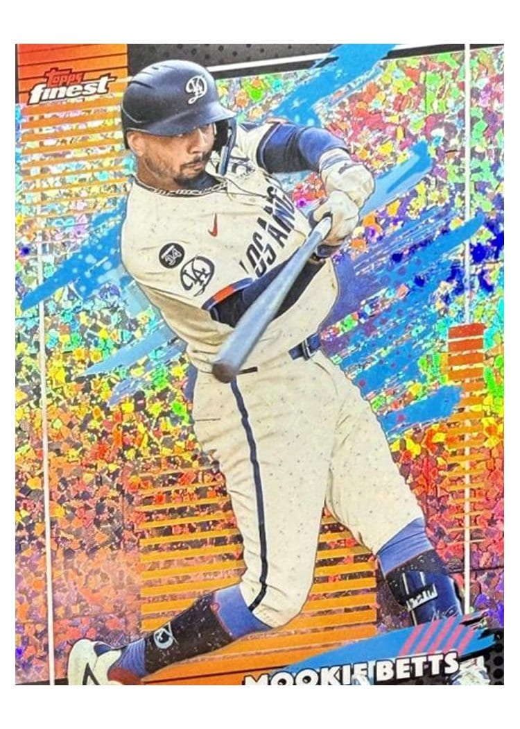 2026 Topps Finest Mookie Betts #129 card