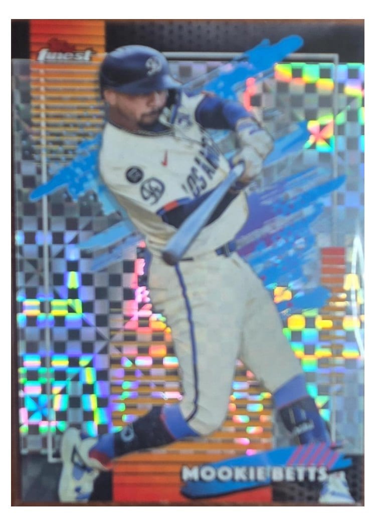 2026 Topps Finest Mookie Betts #129 card