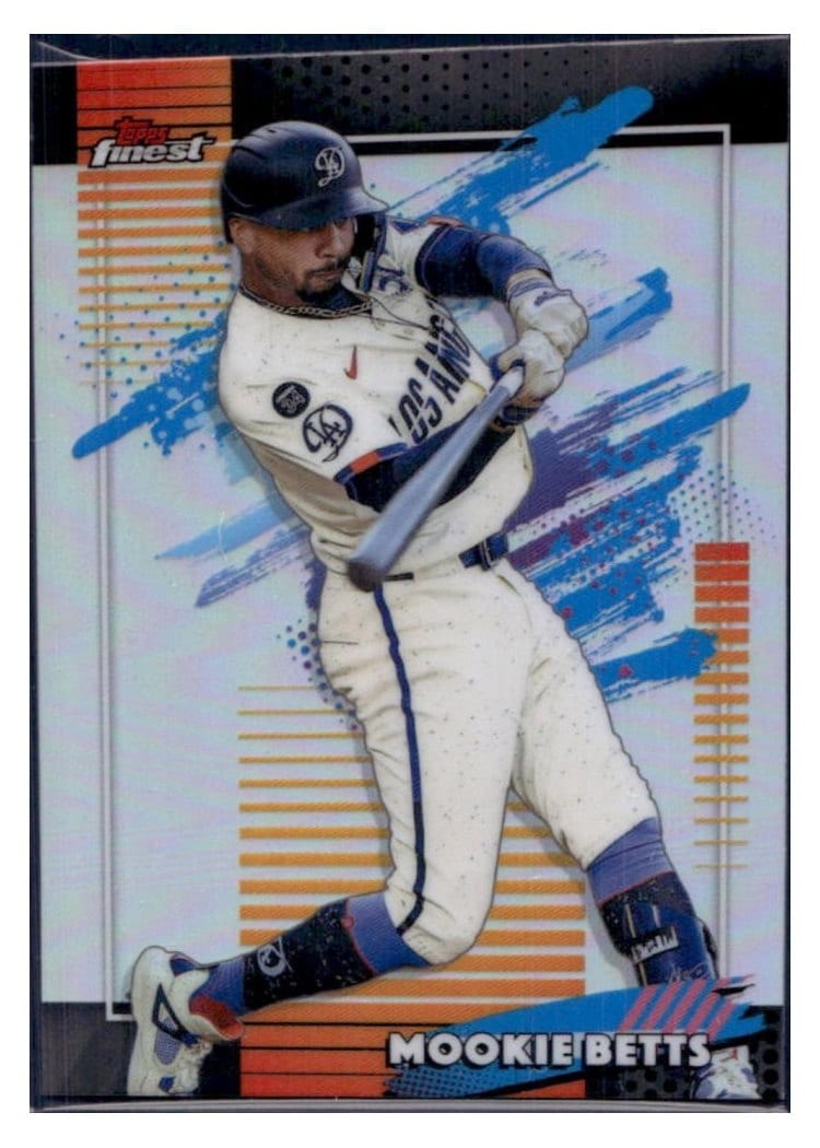 2026 Topps Finest Mookie Betts #129 card