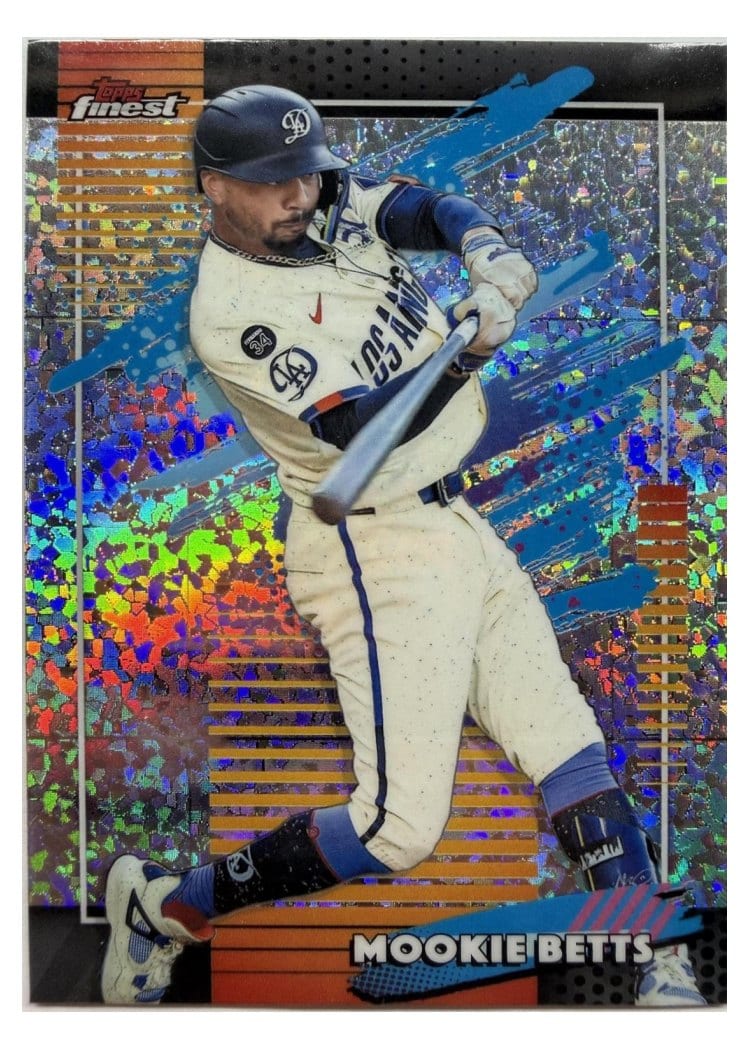 2026 Topps Finest Mookie Betts #129 card