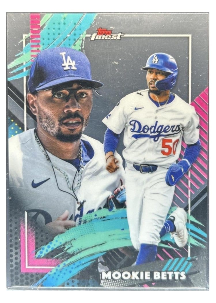2026 Topps Finest Mookie Betts #315 card