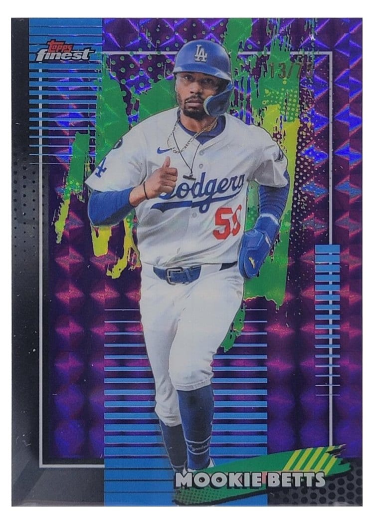 2026 Topps Finest Mookie Betts #45 card