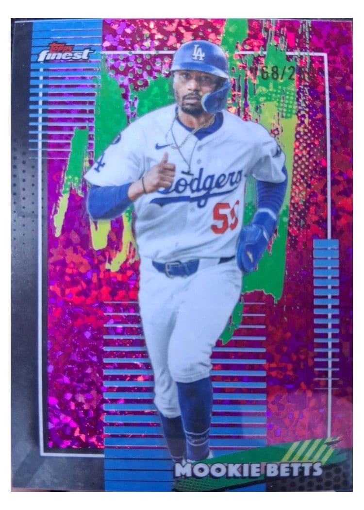 2026 Topps Finest Mookie Betts #45 card