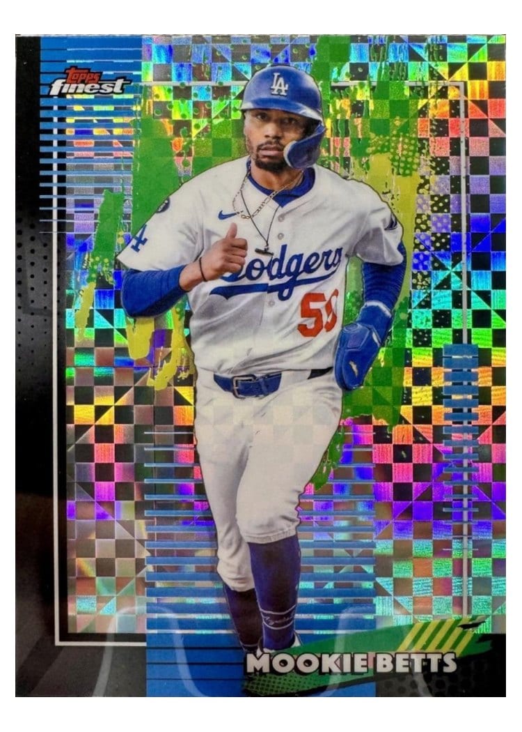2026 Topps Finest Mookie Betts #45 card