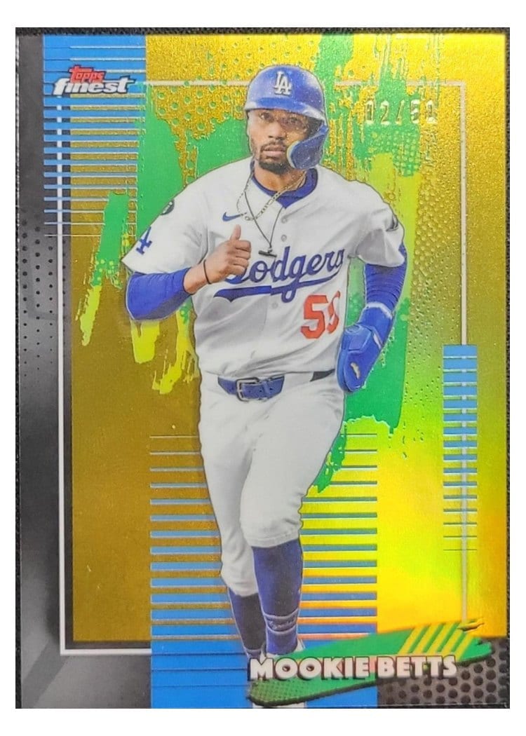 2026 Topps Finest Mookie Betts #45 card