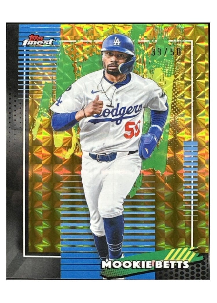 2026 Topps Finest Mookie Betts #45 card