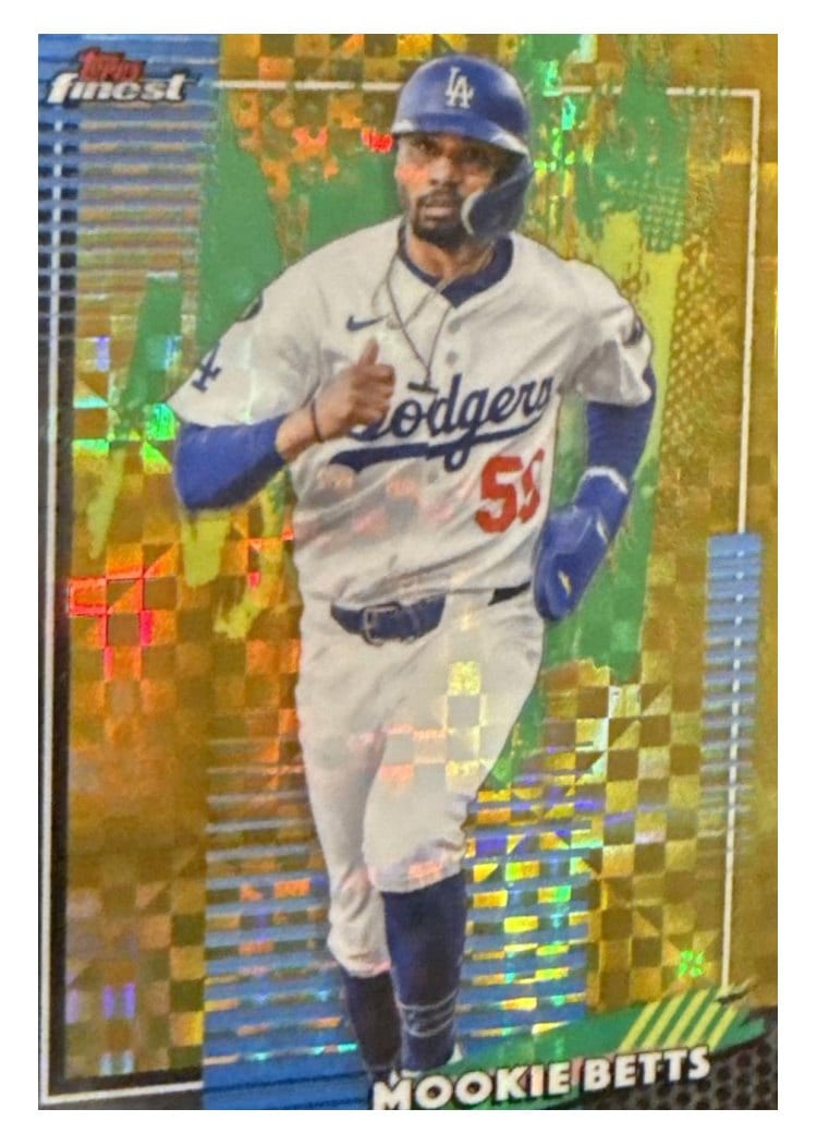 2026 Topps Finest Mookie Betts #45 card