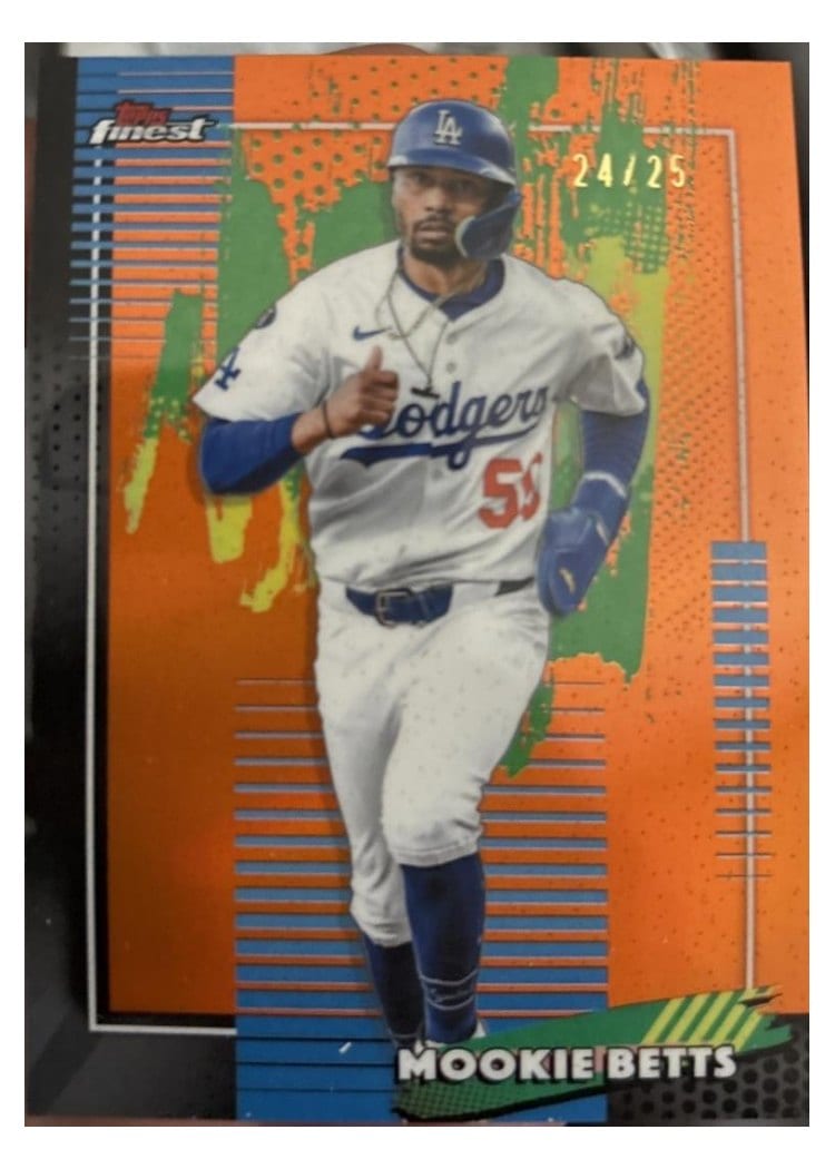2026 Topps Finest Mookie Betts #45 card