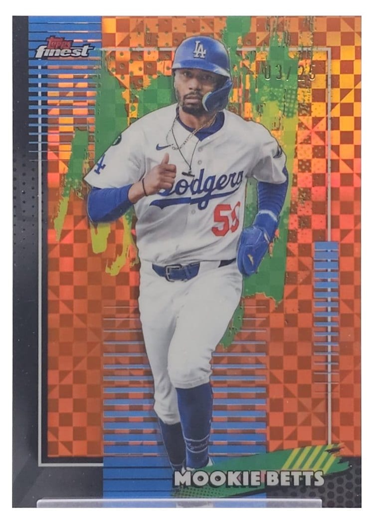 2026 Topps Finest Mookie Betts #45 card