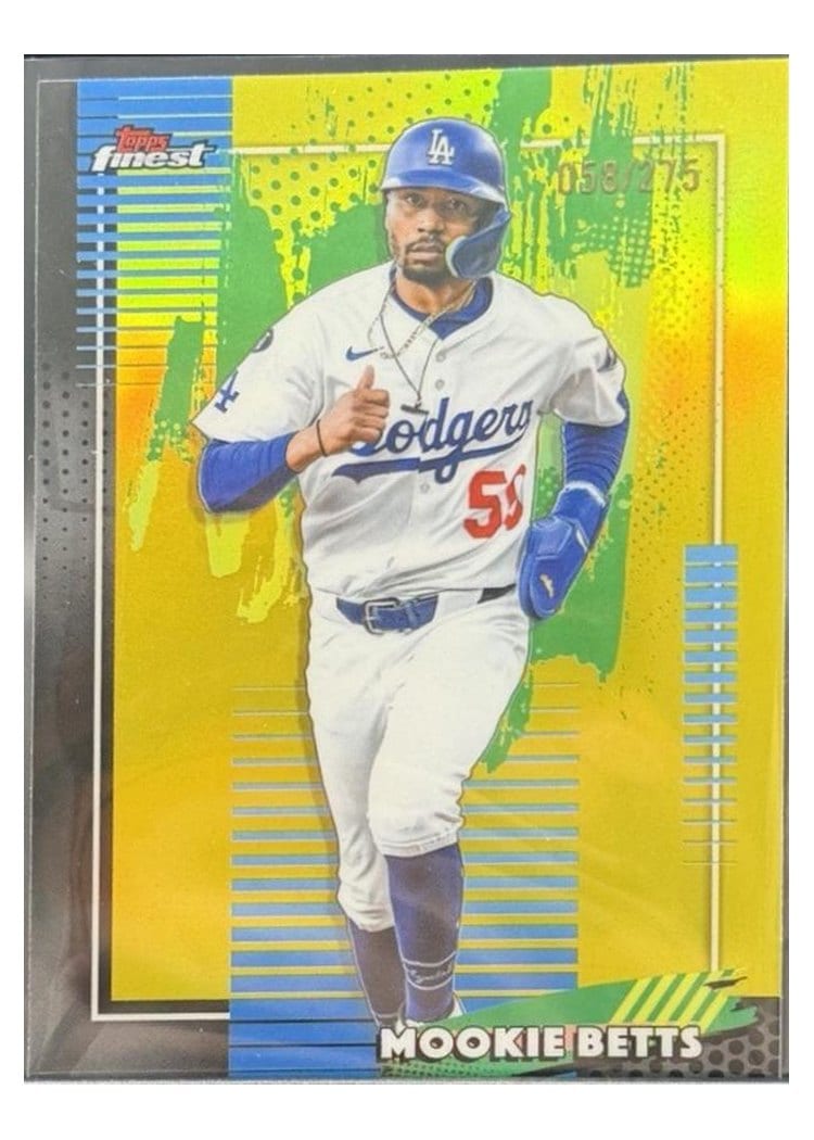 2026 Topps Finest Mookie Betts #45 card