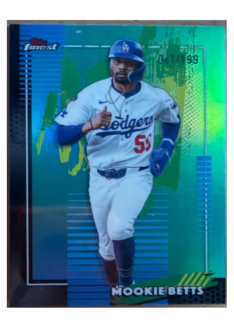 2026 Topps Finest Mookie Betts #45 card