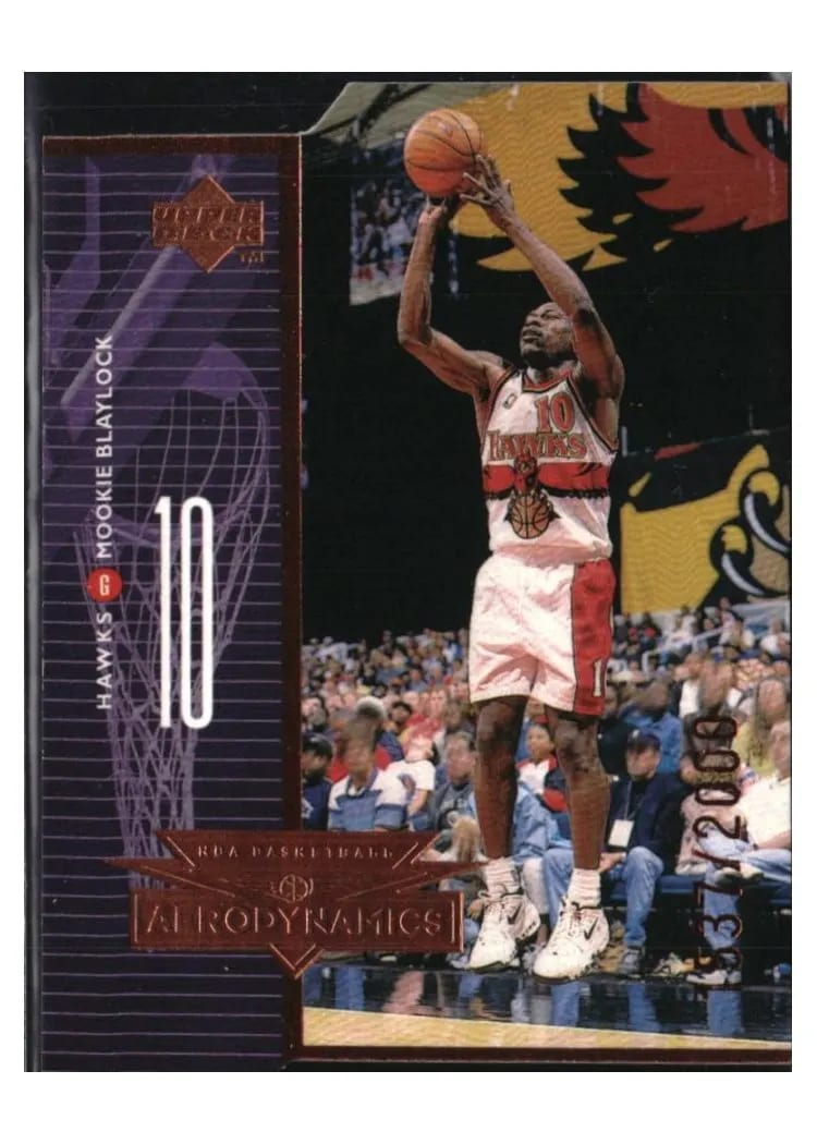 1998 Upper Deck Aerodynamics Mookie Blaylock #A12 card